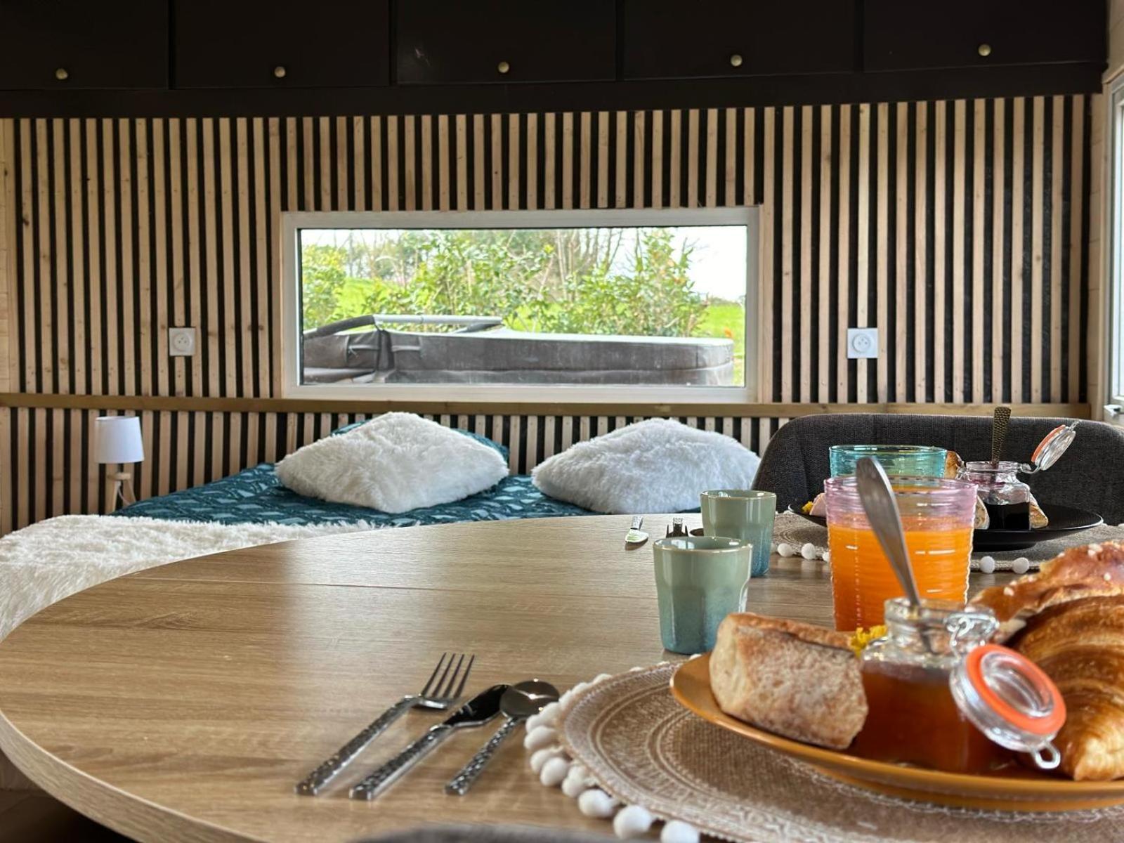 La Cabane D'Emma Spa&Sauna Prive Bannalec Extérieur photo