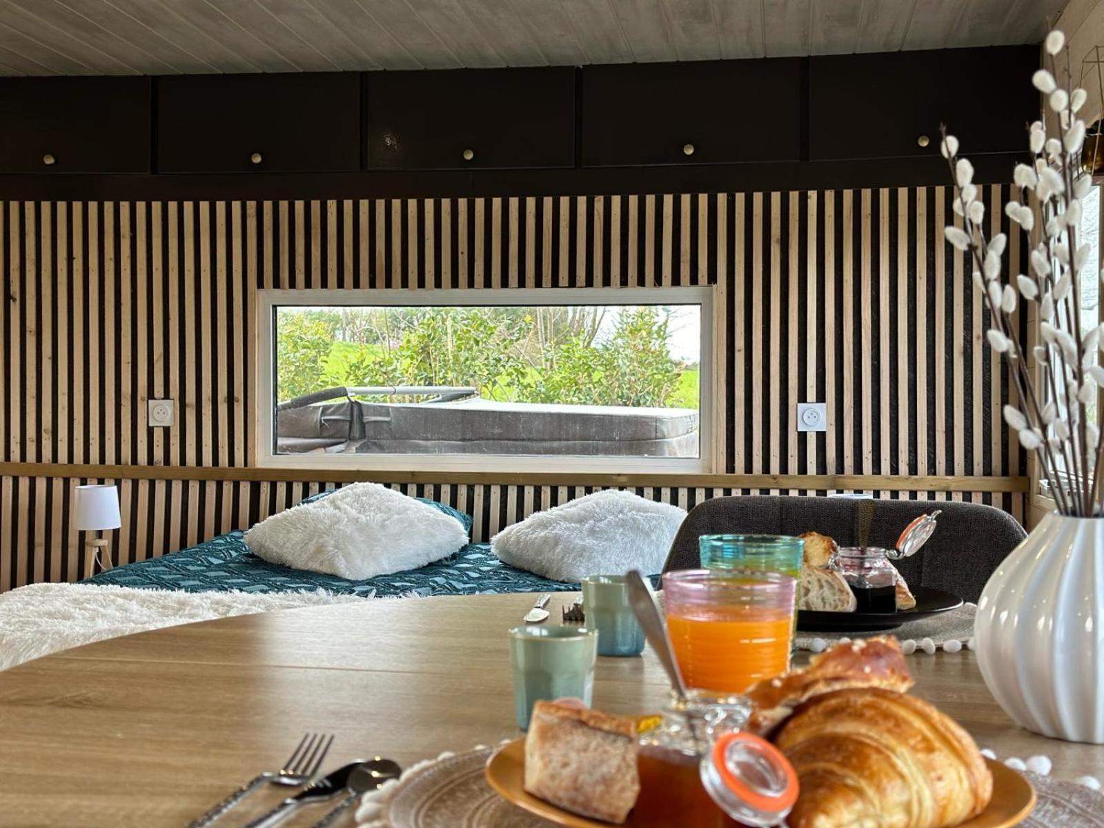 La Cabane D'Emma Spa&Sauna Prive Bannalec Extérieur photo