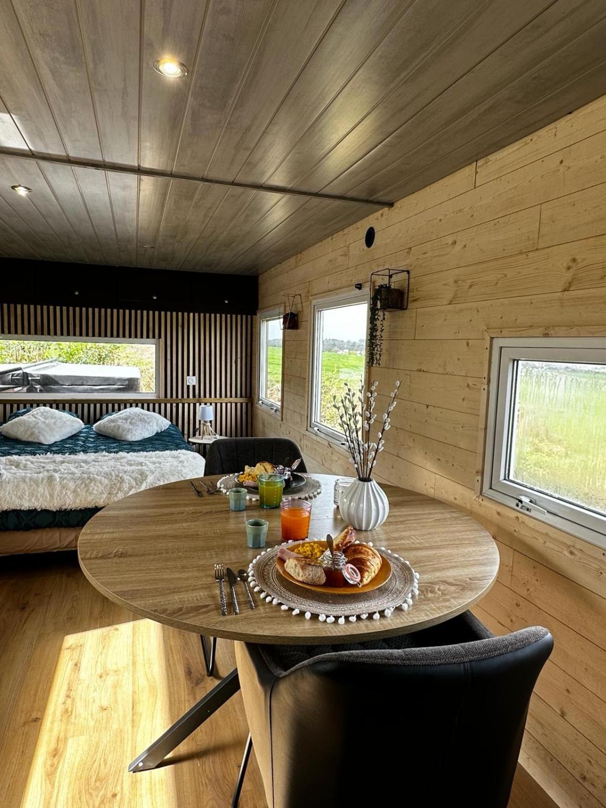 La Cabane D'Emma Spa&Sauna Prive Bannalec Extérieur photo