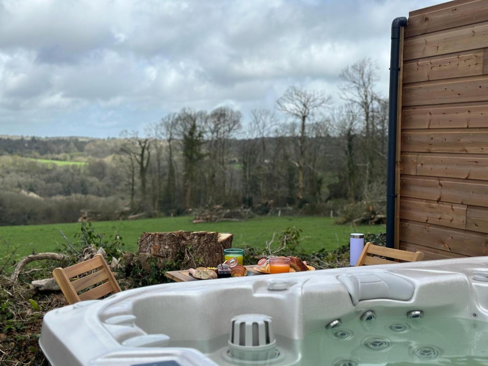 La Cabane D'Emma Spa&Sauna Prive Bannalec Extérieur photo